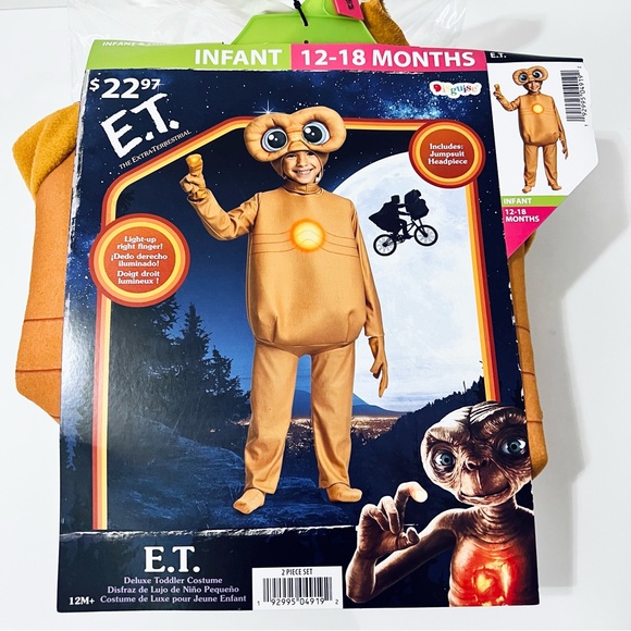 E.T. Infant costume - Picture 4 of 6